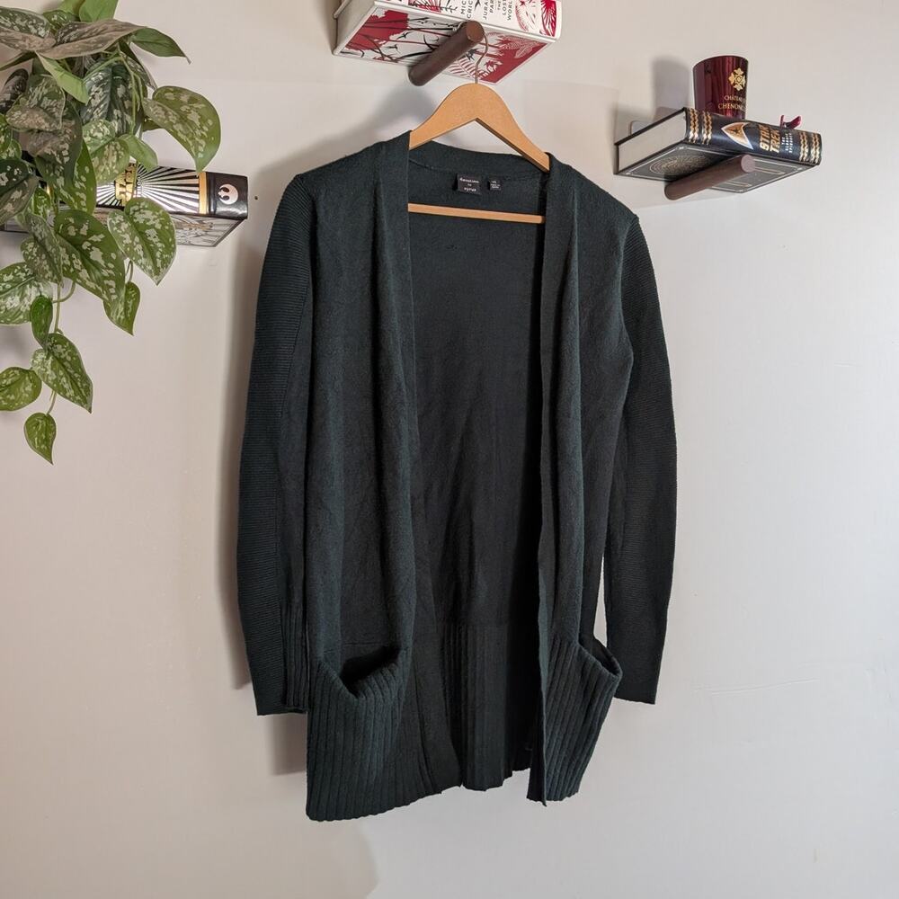 Devotion by Cyrus | Dark Green Pocket Cardigan | Women's XS